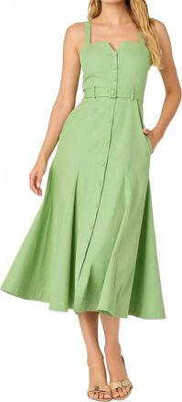 Astr Mckinley Dress In Avocado