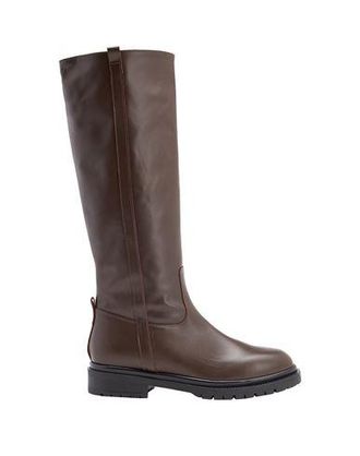 8 by YOOX LEATHER HIGH BOOTS HARNESS DETAIL