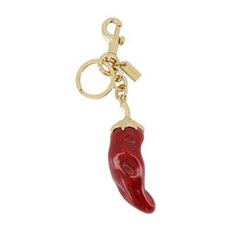 Coach Chili Pepper Bag Charm - female - Coach - Keychains - Red - ONE SIZE - Accessories