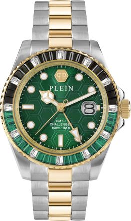 Philipp Plein GMT-I Challenger Baguettes Bracelet Watch