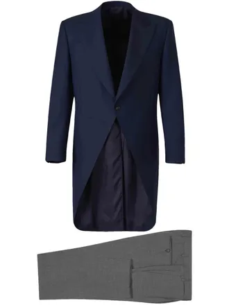 Canali single breasted wool suit - Blue