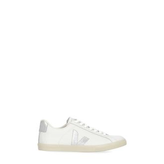 Veja Sneakers, female, White, Size: 11 US Esplar Logo Leather