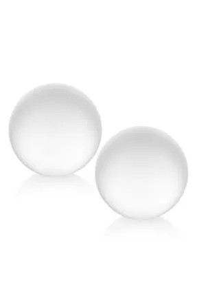 Zodax Frosted Decorative Set of 2 Crystal Balls at Nordstrom Rack