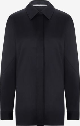 Herzen&rsquo;s Angelegenheit Lang&auml;rmeliges Hemd aus Seide