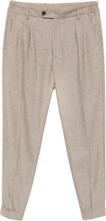 Eleventy Suit Broeken - Heren - Nette broeken - Beige - W34 - Broeken