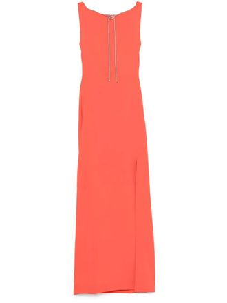 Max Mara Creso maxi-jurk - Oranje