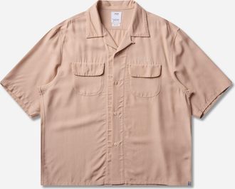 Visvim Men s Keesey Shortsleeve Shirt Light Pink