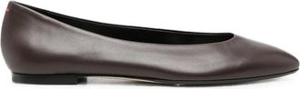 Aeyde Ellie Nappa Leather Moka