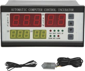 OEM Controlador Autom&aacute;tico De Temperatura Y Humedad Para Incubadoras De Huevos. Termostato Controlador Para Incubadoras Y Refrigeradores De 220 V