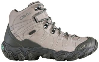 Oboz Footwear Womens Bridger Leather Waterproof Hiking Boots In Frost