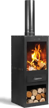 Cook King Barbecue Stufa Da Giardino rosa
