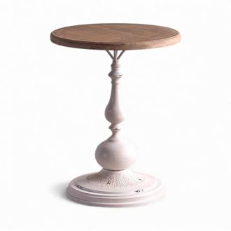 Mathi Design Mesa redonda para decoraci&oacute;n moderna D51