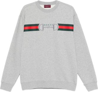 Gucci Hombre, Sudaderas, Gris, Talla: M
