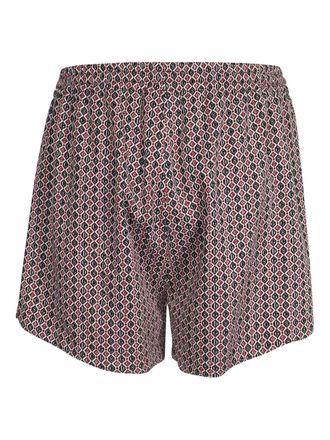 GCDS Shorts met trekkoord - Rood