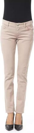 Byblos Cotton Women Pant with Back Pocket Womens Chain