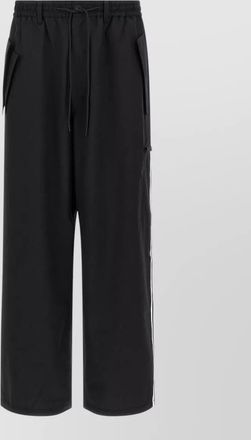 Yohji Yamamoto straight-leg jogger cargo shorts