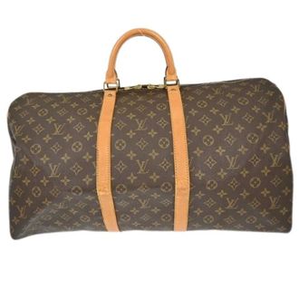 Louis Vuitton Pre-owned Weekend Bags, unisex, Brown, Size: ONE SIZE Pre-owned Keepall bag
