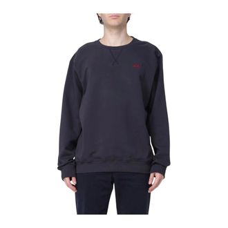 La Martina Felpa Girocollo - - Sweatshirts & Hoodies - Uomo - Blu - 2XL
