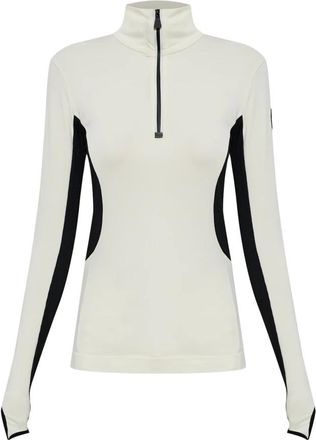 Moncler Grenoble High Performance Thermal Top - - Sport - Donna - Beige - L