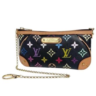 Louis Vuitton Pre-owned Mini Bags, female, Multicolor, Size: ONE SIZE Pre-owned Mini Pochette Pouch