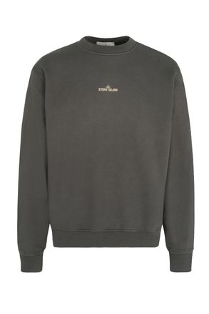 Stone Island S0195 BRANDED SWEATSHIRT Size: XXL, colour: GREY