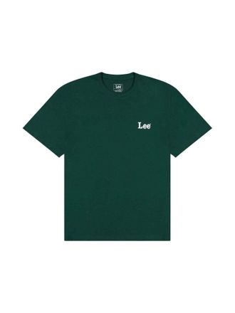 Lee T-Shirt LEE Lee T-Shirt Ss Small Logo Tee, Herren, Gr. XL, gr&uuml;n, Obermaterial: 100% Baumwolle CO., Shirts T-Shirt