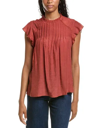 Nanette Lepore Ruffle Sleeve Blouse