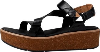 Teva Madera Wedge Black 1151015-BLK Womens