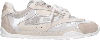 Pinko Gray Yulia 01 Leather Sneakers