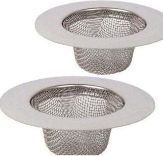 OEM Colador De Acero Inoxidable De 2 Piezas, Mini Colador Para Fregadero, Filtro De Desag&uuml;e De Acero Inoxidable Para Fregadero, Rejilla Filtrante, Filtro 