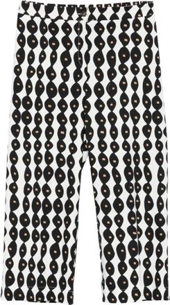 Marina Rinaldi Dames, Broeken, Wit, Maat: 2XL Katoen