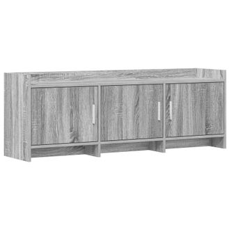 vidaXL Mueble De Tv 130 X 33 X 47 Cm Sonoma Gris Madera De Ingenier&iacute;a Vidaxl