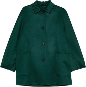 Max Mara Cappotto con tasche - Verde