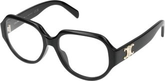 Celine Glasses, unisex, Black, 55 MM, Eyeglasses Celine Cl50165I 001