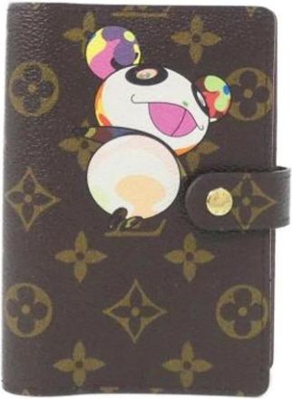 Louis Vuitton Pre-owned Wallets, female, Brown, Size: ONE SIZE Pre-owned Canvas Wallet