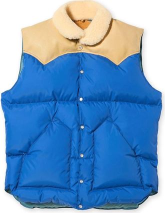 Fortela Christy Rocky Mountain Featherbed X Fortela Vest in Blue at Nordstrom, Size 40 Eu