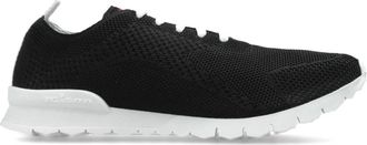 Kiton Fits Knit Sneakers - Heren - Sneakers - Zwart - 41 1/2 EU - Katoen - Schoenen