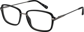 Guess Black Stainless Steel Glasses Mens (Frames)