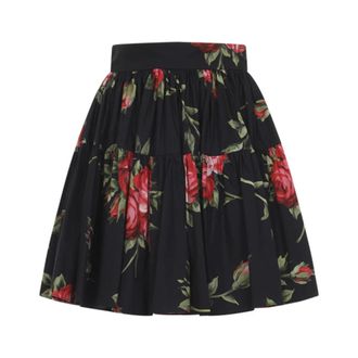 Dolce & Gabbana Mujer, Faldas, Negro, Talla: M