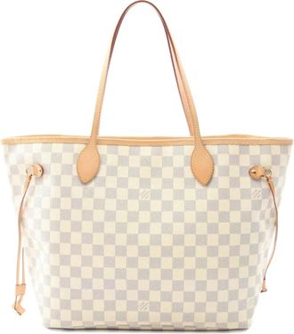 Louis Vuitton Borsa tote Neverfull MM Damier Azur 2009 - Toni neutri