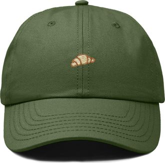 Dalix Croissant Dad Cap in Olive at Nordstrom