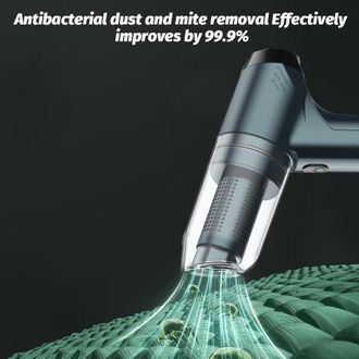 Infinite Aspiradora/bomba/soplador De Mano Inal&aacute;mbrica 3 En 1, Potente (120 W), Gran Potencia De Succi&oacute;n (19.000 Pa), Recargable, Para Limpieza En Seco Y H&uacute;med