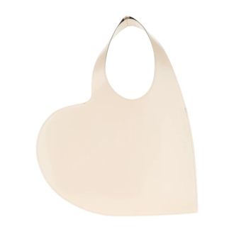 Coperni Handbags, female, Beige, Size: ONE SIZE Heart Shoulder Bag