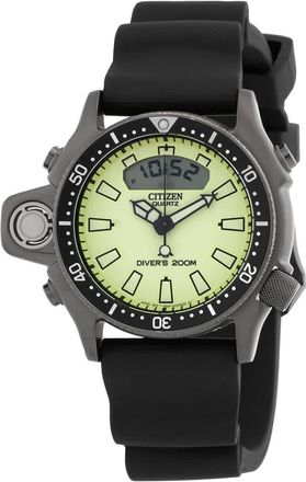 Citizen Promaster Aqualand Quartz Analog-Digital White Dial Mens Watch JP2007-17W