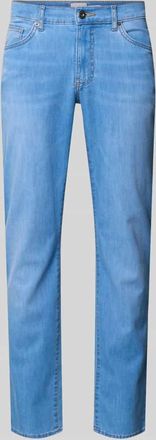 Brax Brax Regular Fit Jeans im Used-Look Modell Cadiz in Blau Melange, Gr&ouml;&szlig;e 31/30