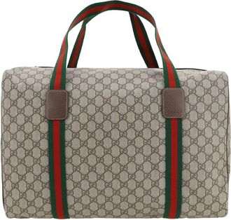 Gucci GG Medium Duffle Bag With Web