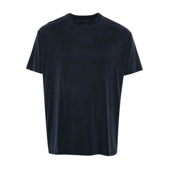 low brand Heren, Tops, Blauw, Maat: XL Katoen