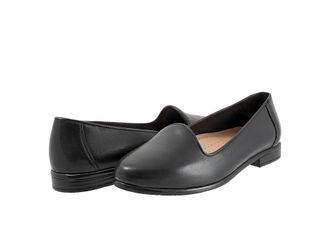 Trotters Liz Lux Womens Flat Shoes Black : 10.5 N (AA), Rubber