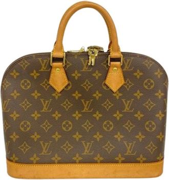 Louis Vuitton Pre-owned Handbags, female, Brown, Size: ONE SIZE Pre-owned Alma PM Handbag