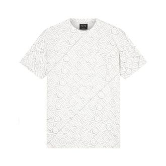 A|X Armani Exchange Hombre, Camisetas, Blanco, Talla: XL